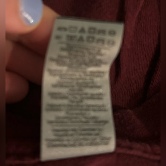 Gildan Mens XL Burgundy Gold Condors Dancing Elk Short Sleeve Tee Juno Bleeker - Picture 6 of 6